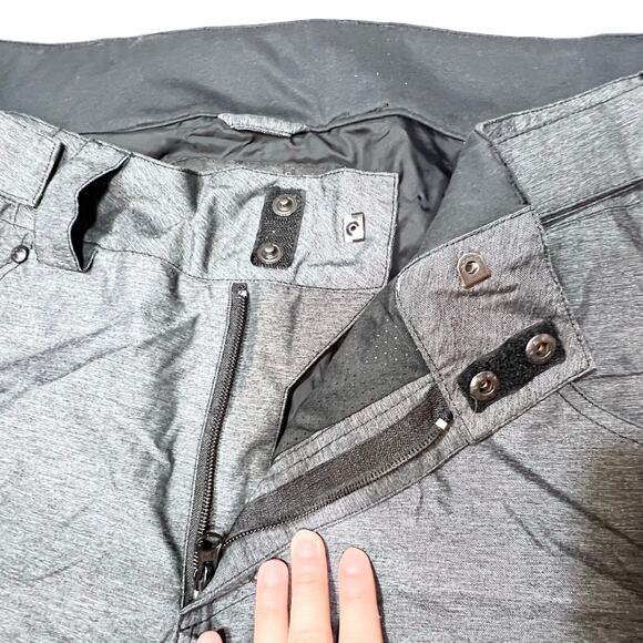 Thirtytwo Wooderson Snowboard Ski Pants Mens Size Large Gray - Picture 3 of 10